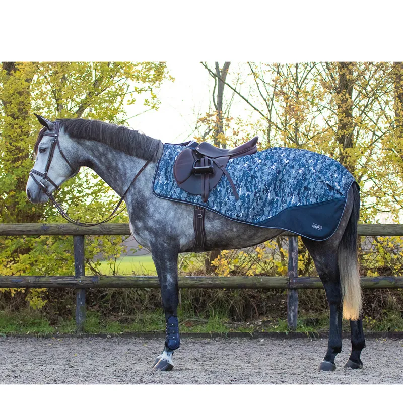 QHP Exercise Sheet Turnout Collection Fleece - Tetrise